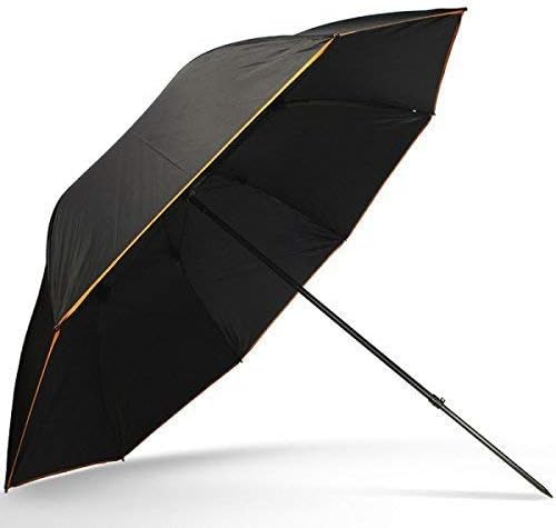 NGT Carp Fishing 50" Black Umbrella Brolly with Taped Seams & Ti