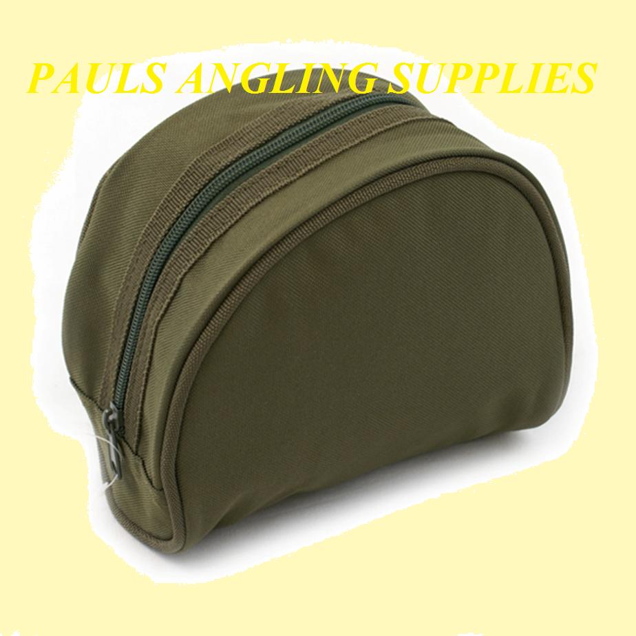 ASL Full Length Zip Padded Fishing Reel Case in Green