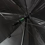 NGT Carp Fishing 50" Black Umbrella Brolly with Taped Seams & Ti