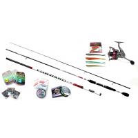 Lineaeffe Dropshotting Fishing Rod Reel Braid Lures weights hook