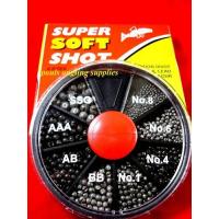 Dinsmores 8 Compartment Jumbo Non Toxic Fishing Shot