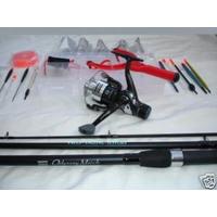 COMPLETE CARP FISHING KIT / SET ROD REEL POD ALARM