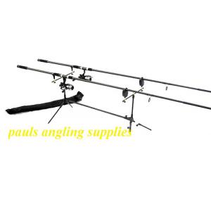 Carp Fishing Set 2 Rods 2 Reels 2 Alarms Rod Pod + More